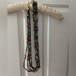 Multi color necklace